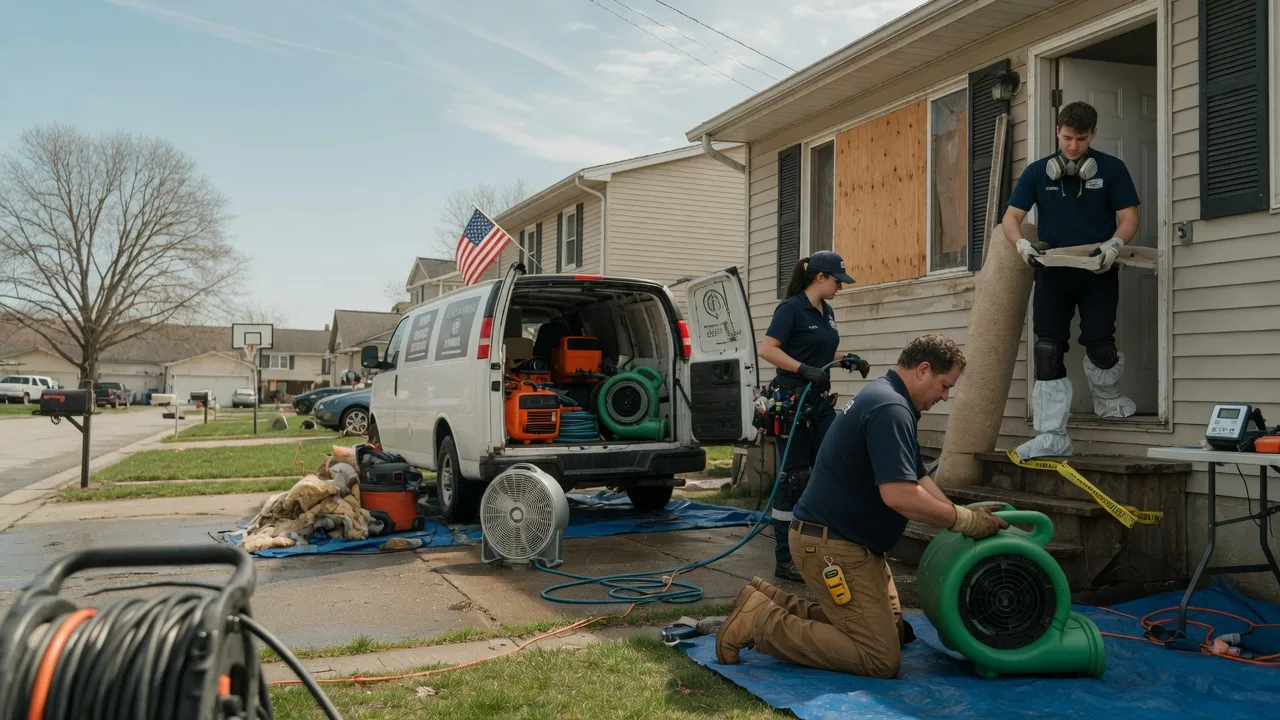 Water Damage Restoration in Island Lake, IL near me